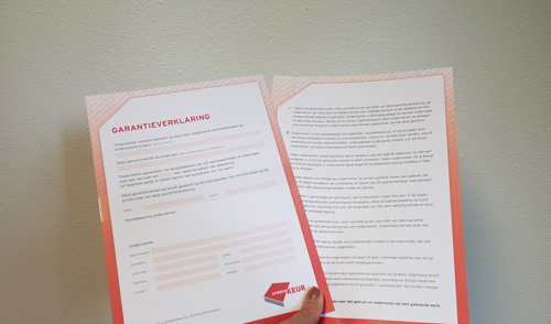 Onderhoud en garantie
